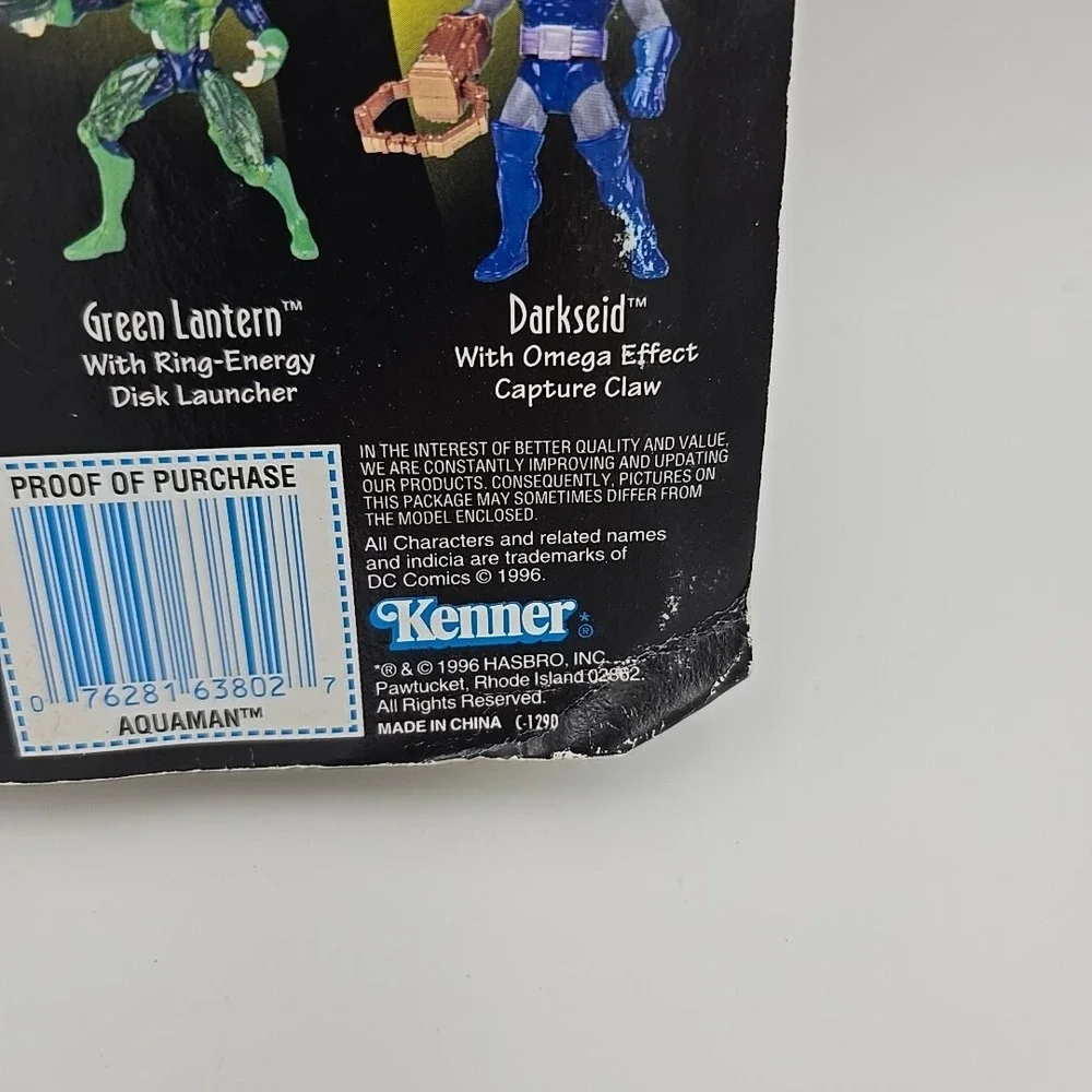 Total Justice League Aquaman‎ Action Figure 1996 Kenner DC Comics Hasbro JLA USA